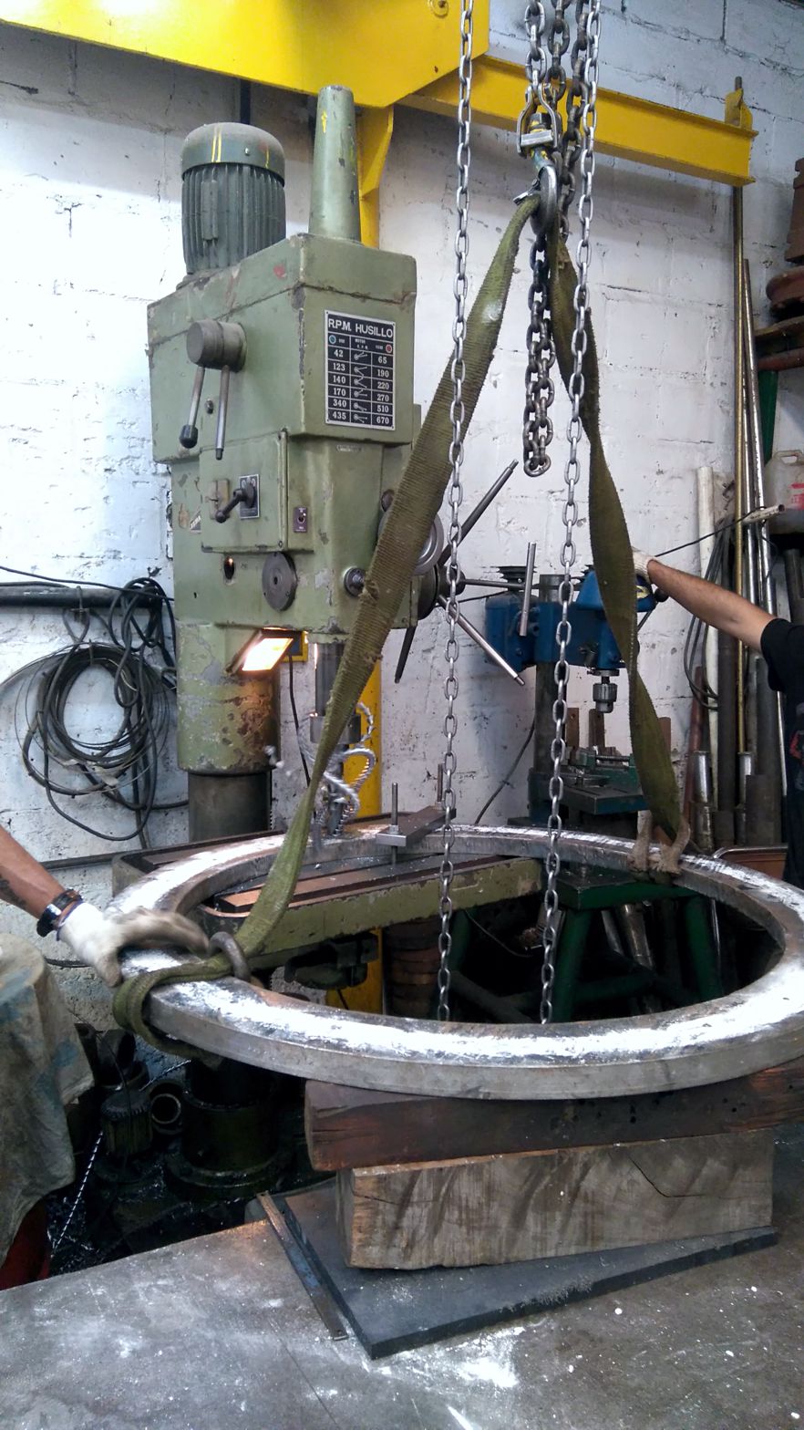 Construcción de bridas