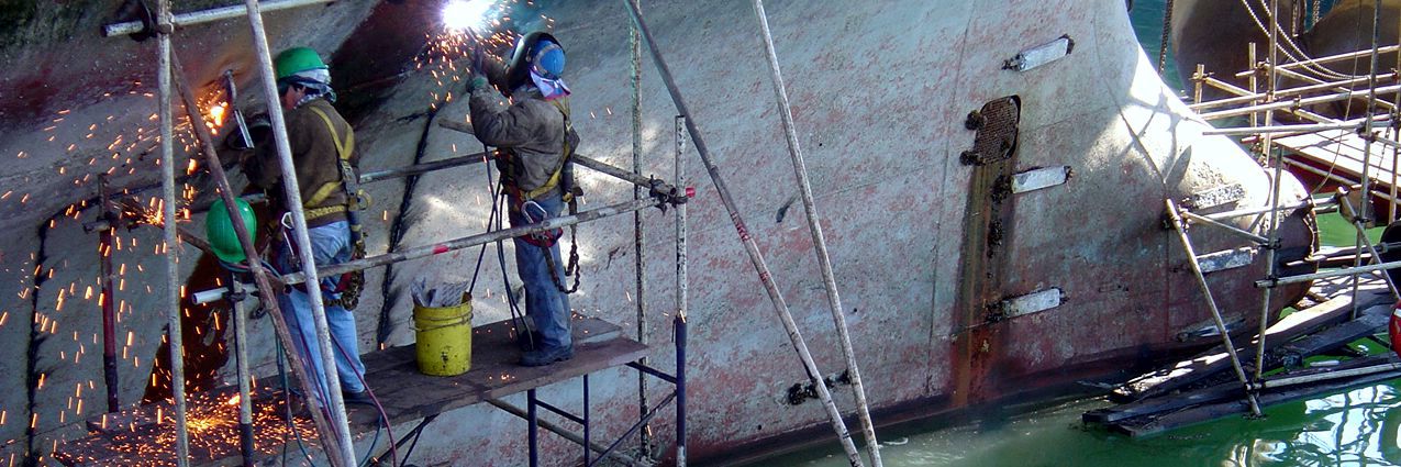Renovación de chapas de casco