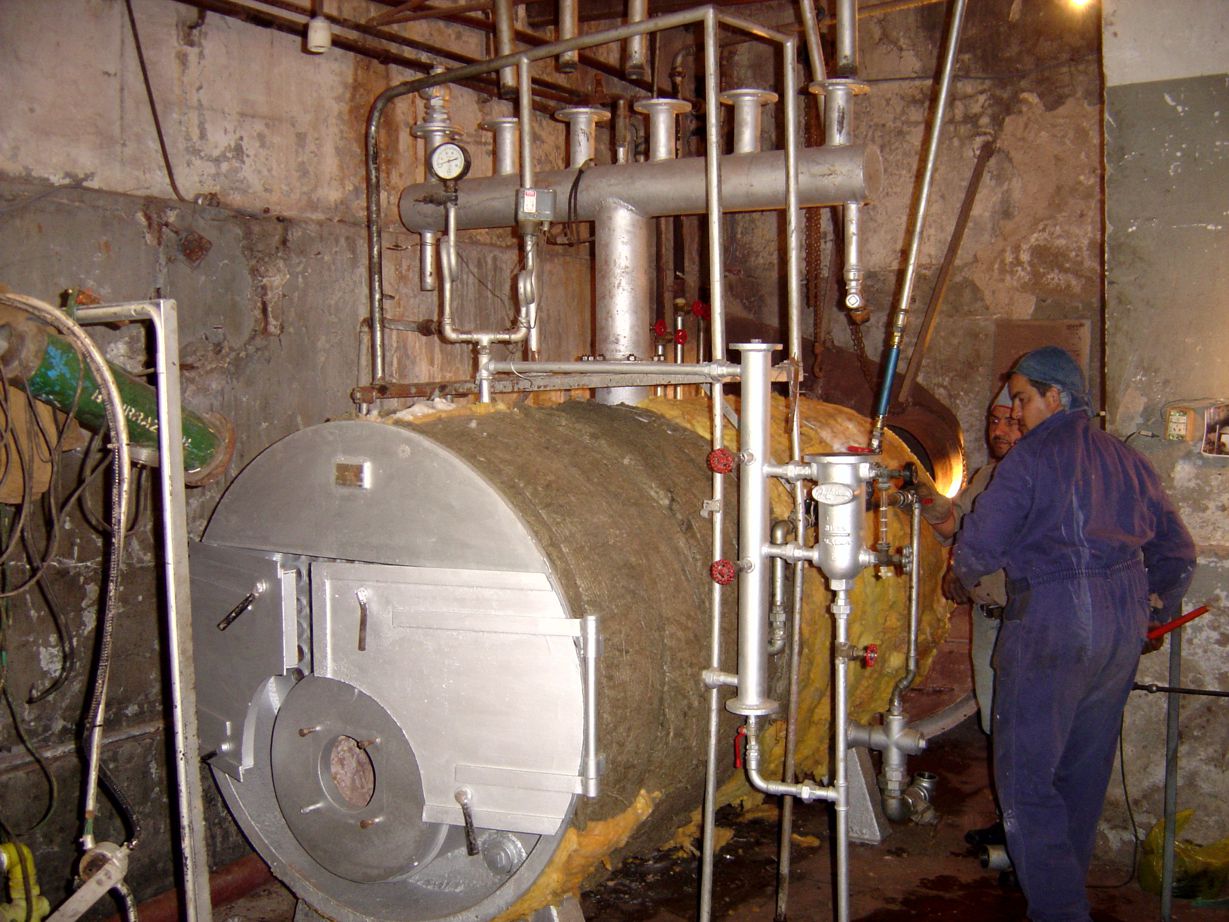 Reparación de caldera